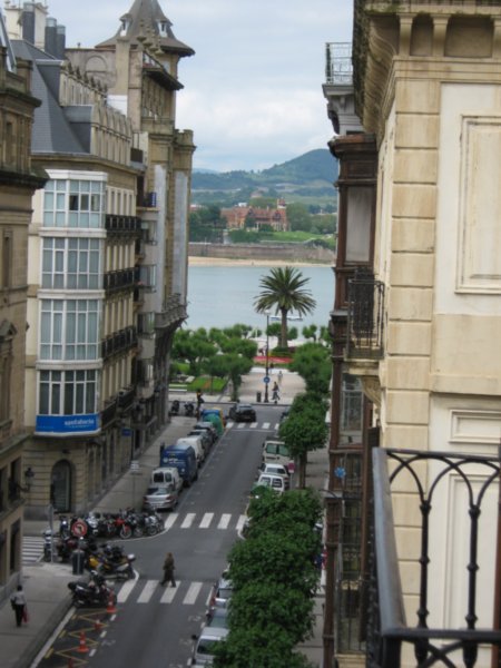 San Sebastian - View from hostel