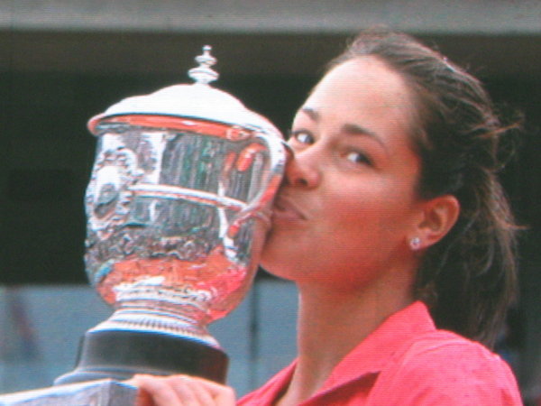 Paris - Ana Ivanovic wins French Open