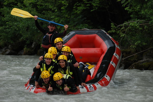 Interlaken - Rafting crew