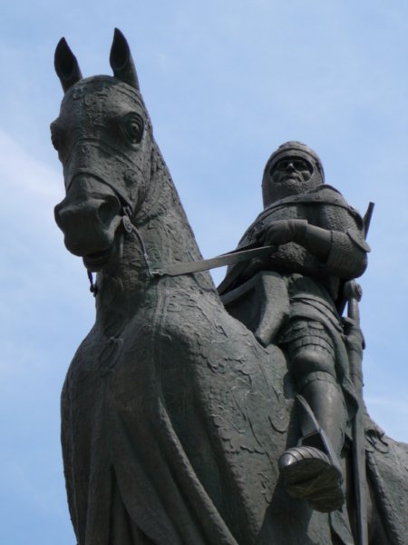 Robert the Bruce - King of Scots overlooking Calgary
