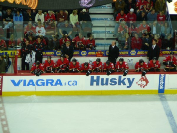 Ice Hockey - Calgary Flames v LA Kings (49)