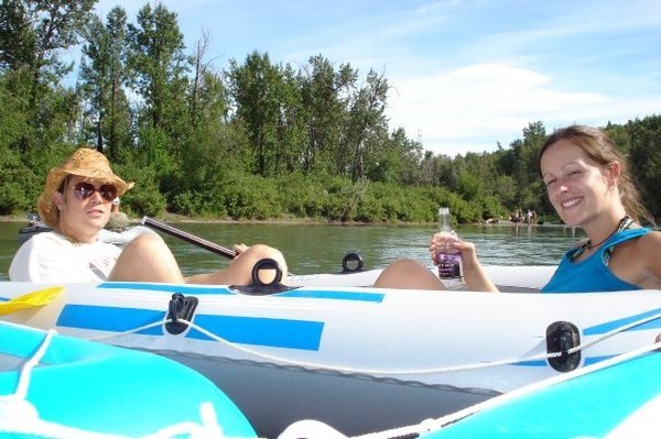 Rafting Elbow River, Calgary (2)
