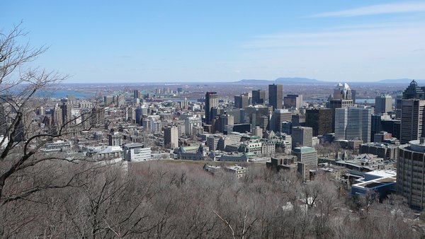 Montreal - View from Mount Royal
