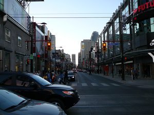Toronto - Yonge Street - the longest street in the world, apparently (2)