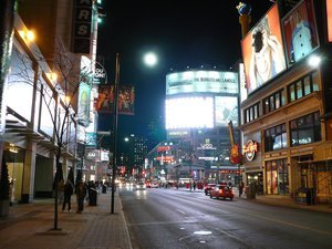 Toronto - Yonge Street - the longest street in the world, apparently (3)