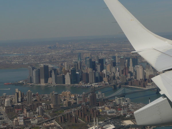 New York - View from the plane