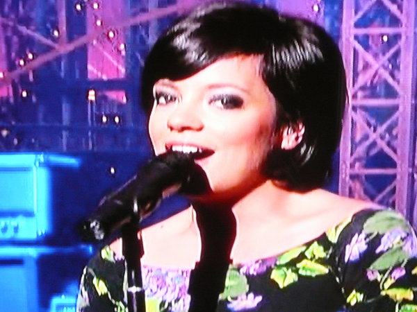 The Late Show with David Letterman - Lily Allen