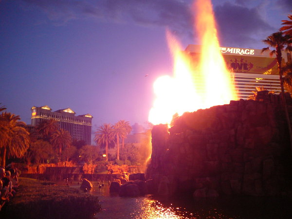 Las Vegas - The Mirage Volcano
