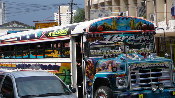 Panama - Colourful Buses
