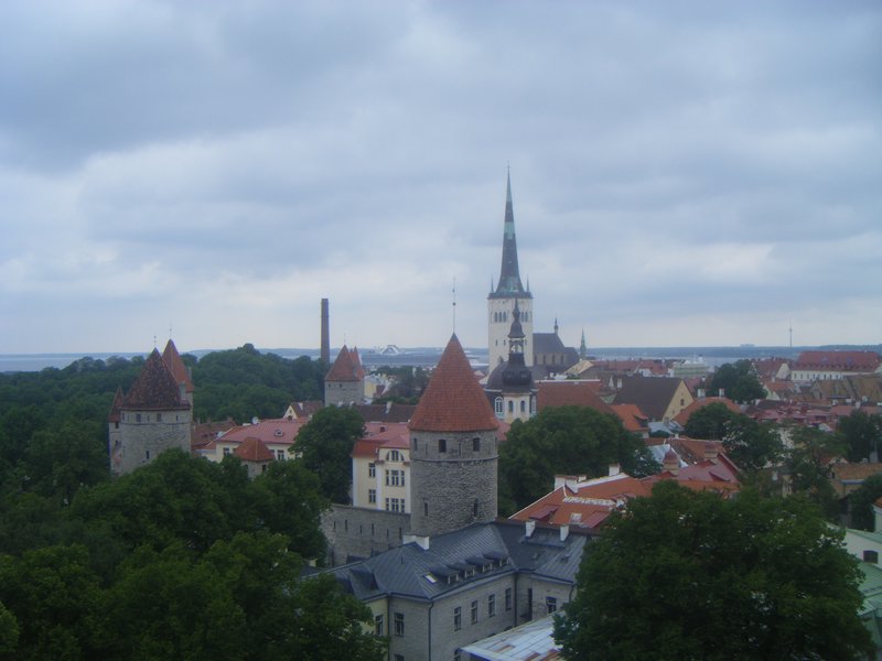 A view of Tallinn