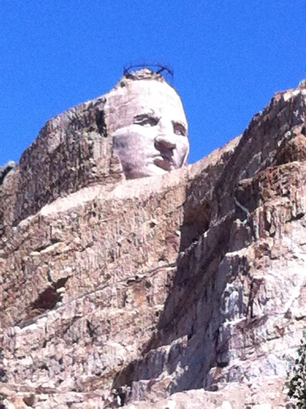 Crazy Horse up close