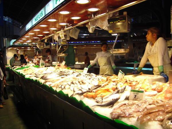 Fish Market off La Rambla