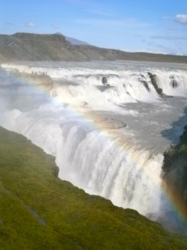 Gullfoss. That is a LOT of water