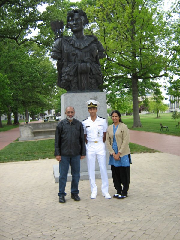 At the Naval Academy 