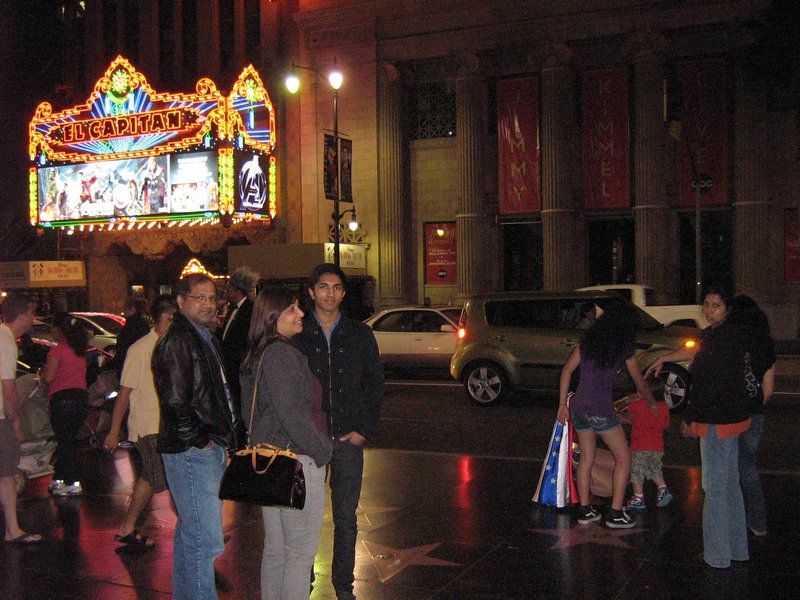 Outside Chinese Theater