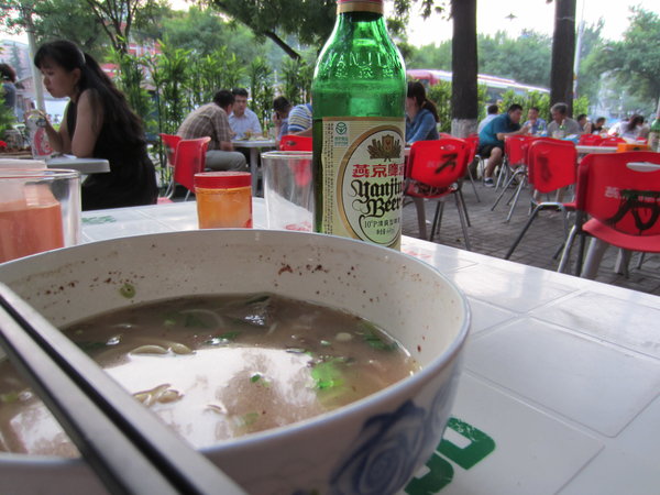 Awesome noodles & beer