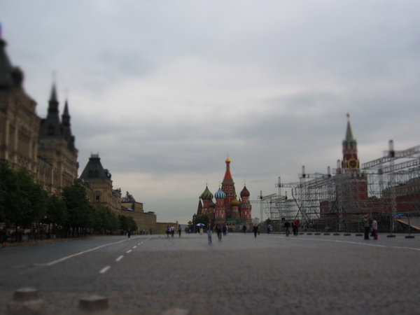 Gloomy Red Square