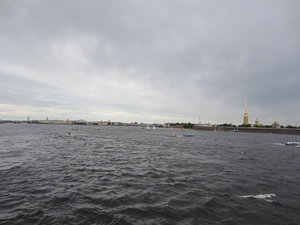 Walking to Peter & Paul Fortress