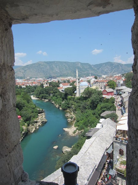 Mostar from above