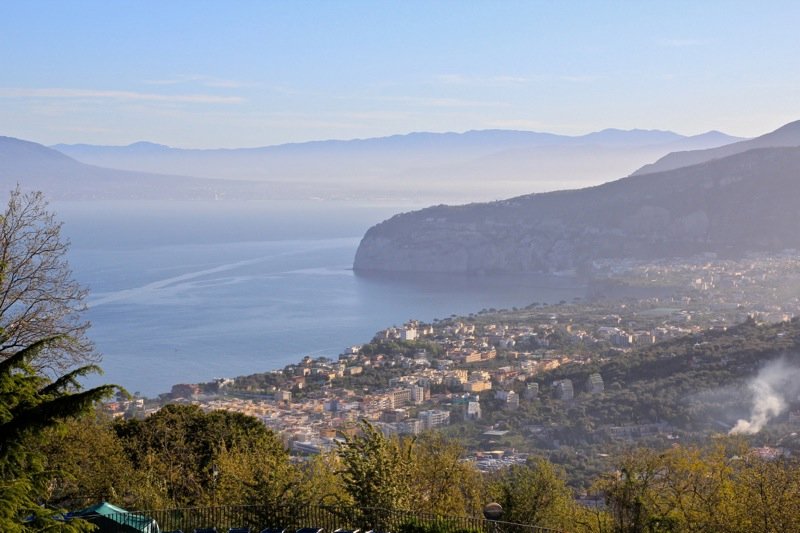 View over Sorrento