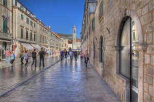 Dubrovnik Old Town - Main Street (HDR)
