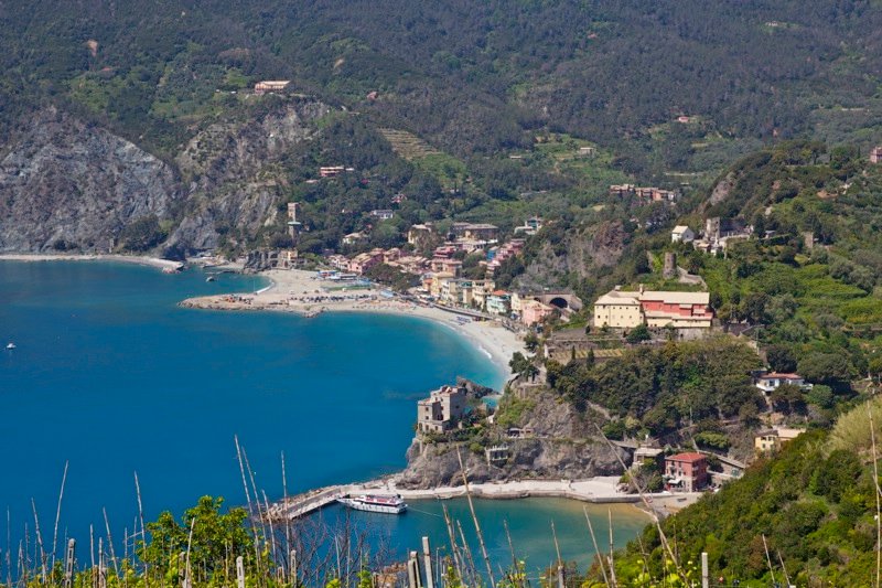 The view back to Monterosso