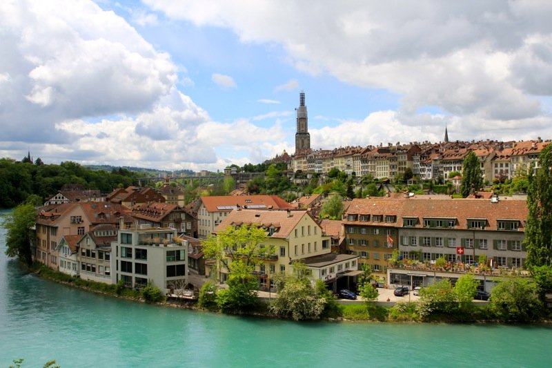 River through Bern