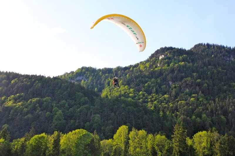 Meaghan Paragliding