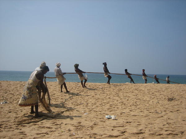 Fishermen at Poovar