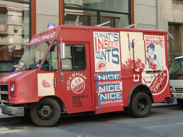 Food truck at NYU
