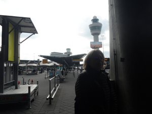 Arriving in Amsterdam