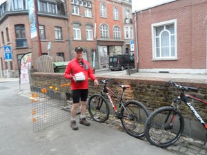 Our Bikes in Dinant