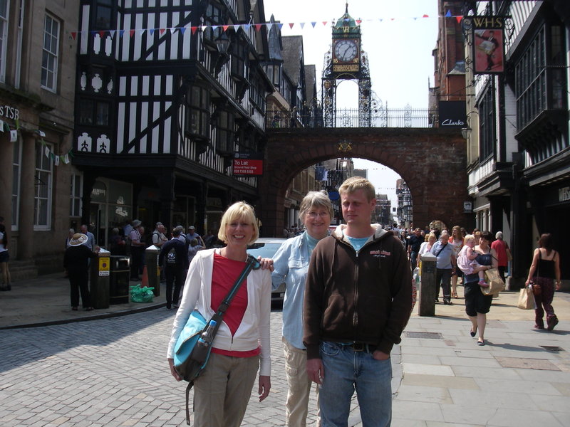The group in front of the East Gate