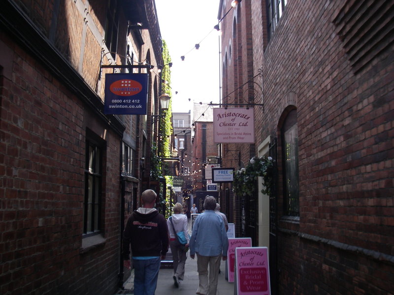 One of the alley ways