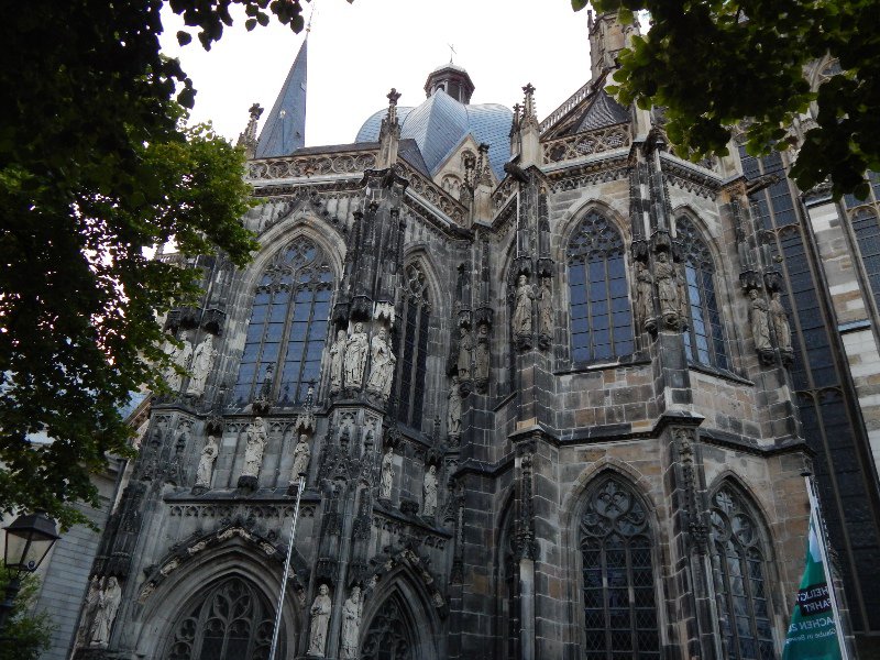 The cathedral in Aachen