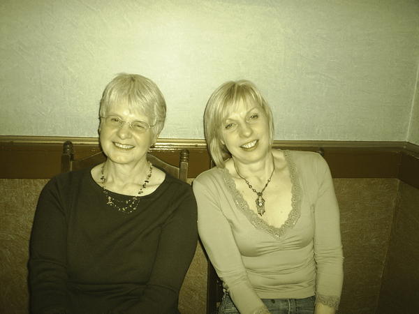 Kate's Mum and her Auntie Liz