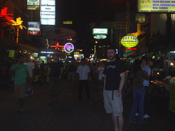Kris on the Khao San road