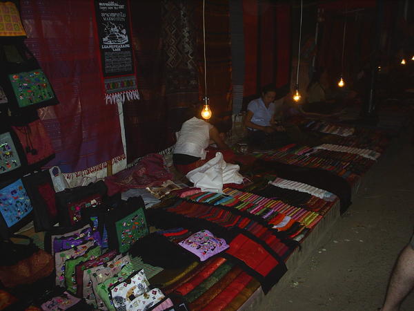 Handicrafts at Luang Prabang Night Market