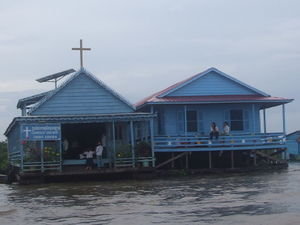 Floating Catholic church