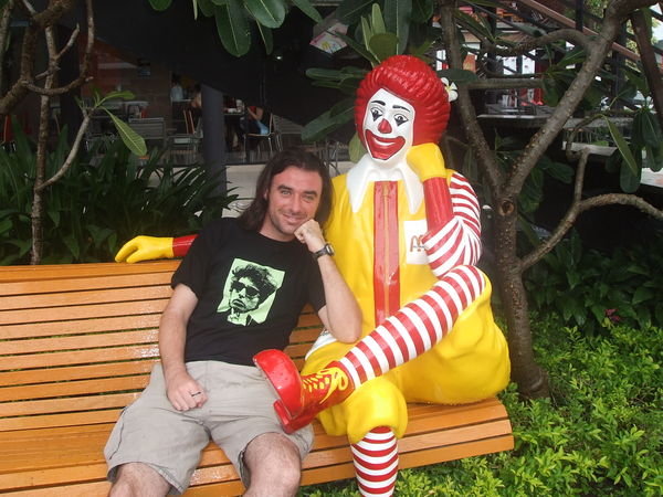 Kris and his new friend Ronald
