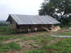 New volunteer house New volunteer house