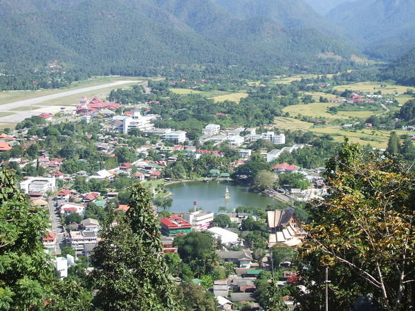 Mae Hong Son from above