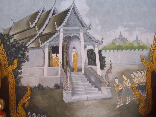 Scenes from Buddha's life