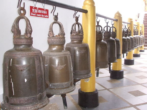 Bells around the temple