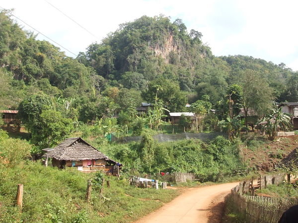 houses in the Karen village