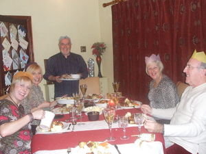 Christmas dinner at the Lloyds