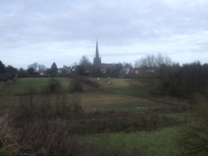Brewood looking all wintery
