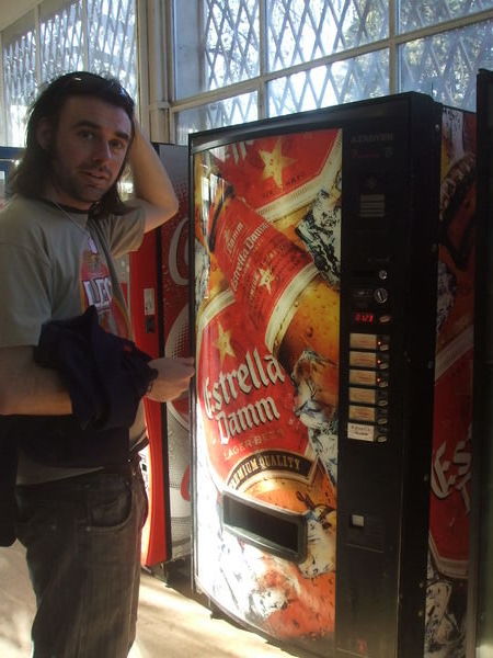Beer from vending machines!
