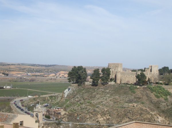 Little castle on a hill looking towards the Alcazar