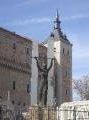 The Alcazar and a random statue in front of it